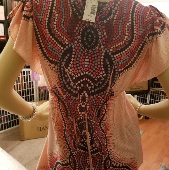 Live & Let Live Sublimation Flutter Top - Picture 5 of 5